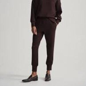 Varley - The Slim Cuff Pant 25" - Size S - Coffee Bean